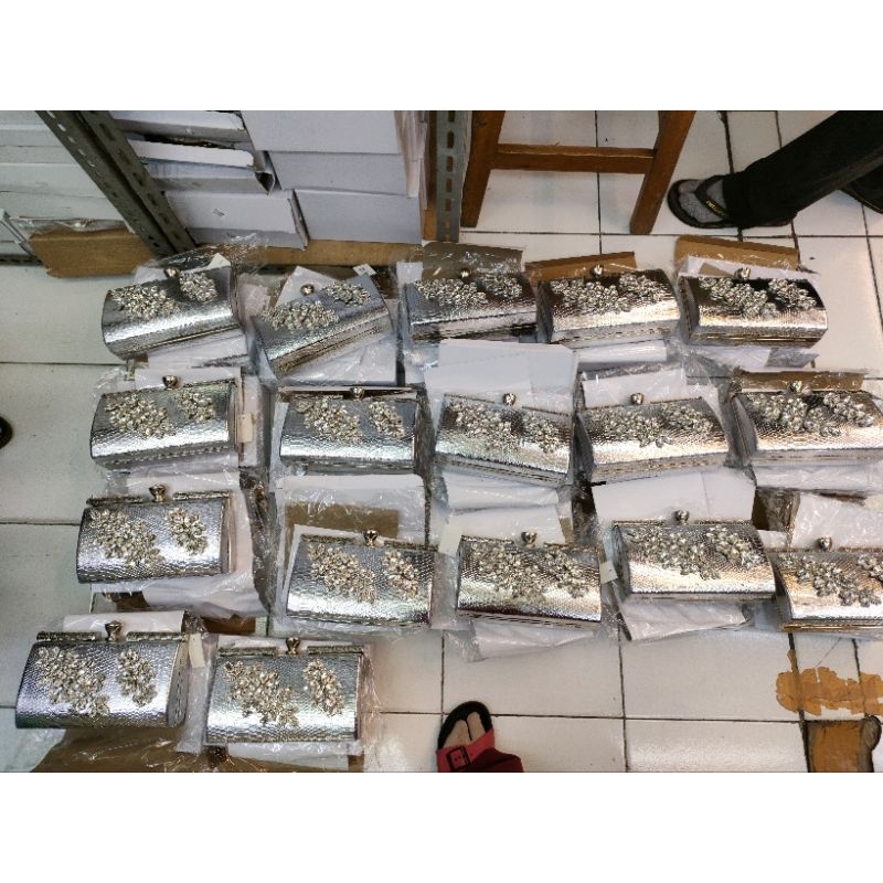 Tas pesta sale, silver RS 8255