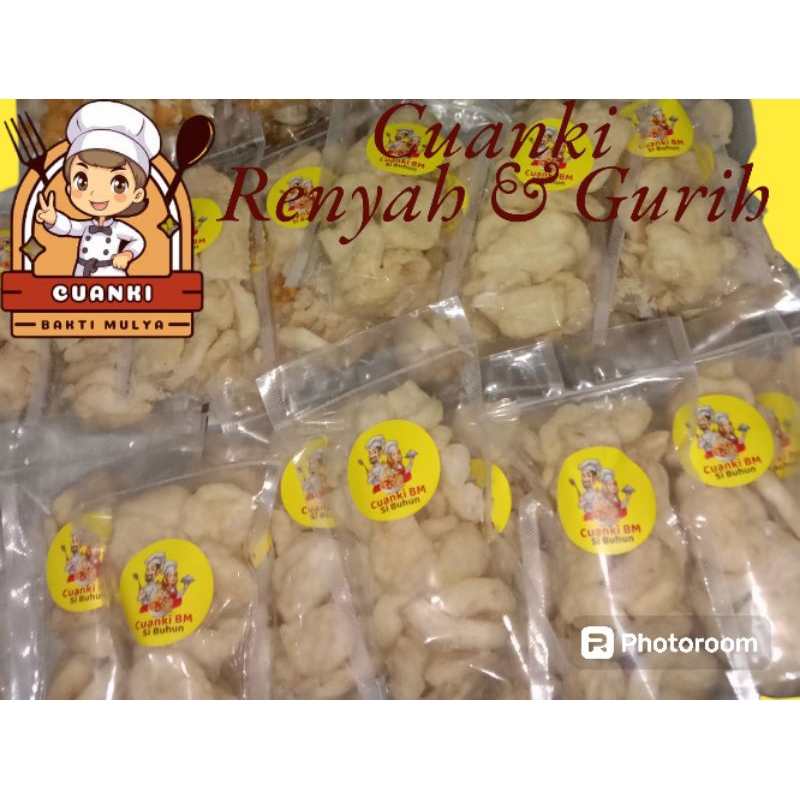 

Cemilan Cuanki Gurih, Kriuk, Renyah, 60g