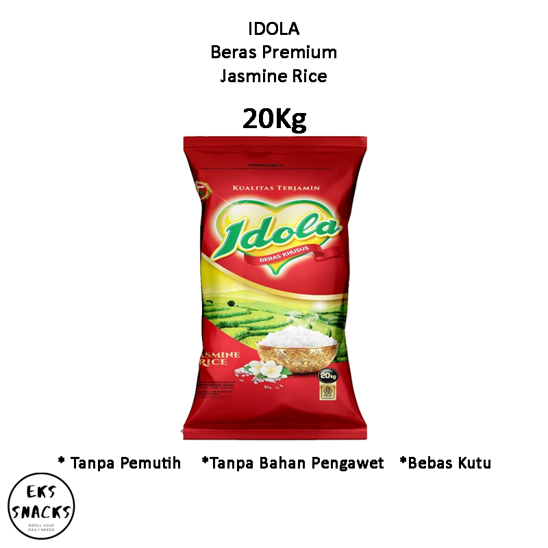 

Beras IDOLA Beras Premium Keluarga Indonesia 20 KG