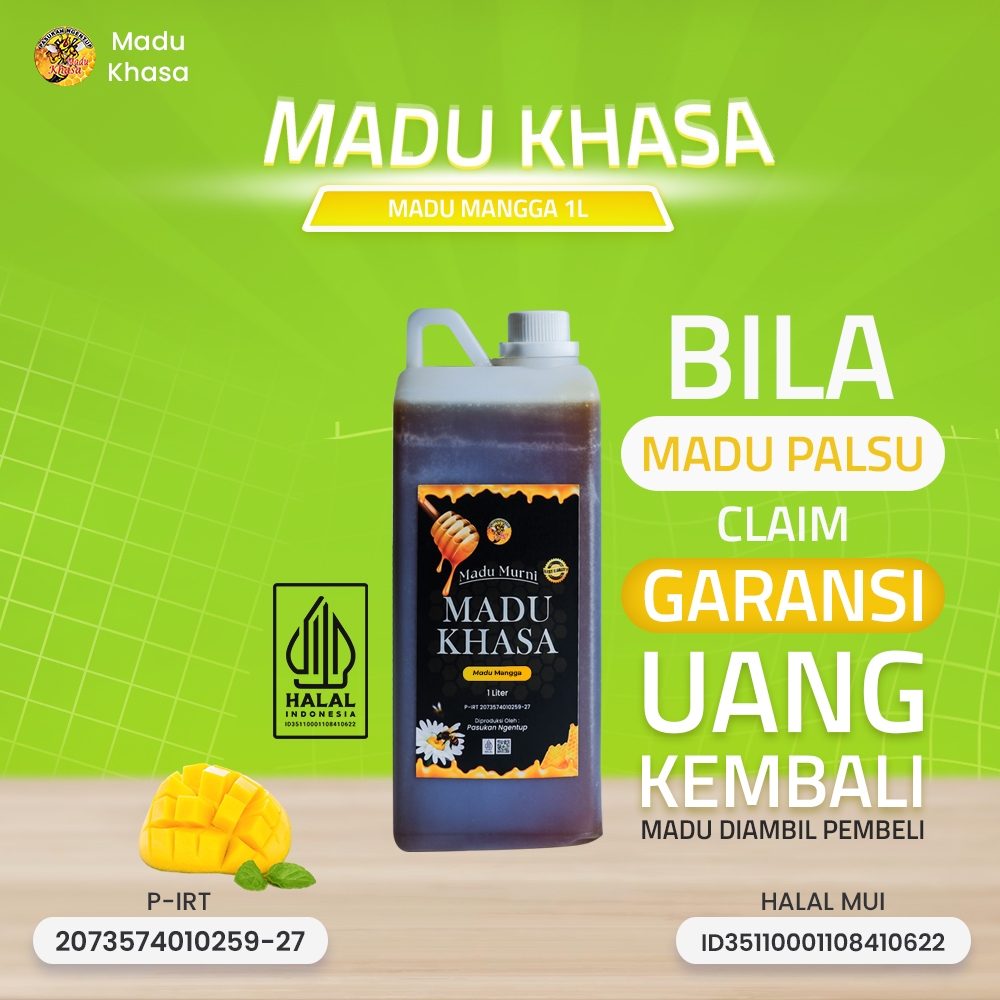 

Madu Mangga Premium | Madu Alami dengan Rasa Tropis – MADU KHASA 1 LITER