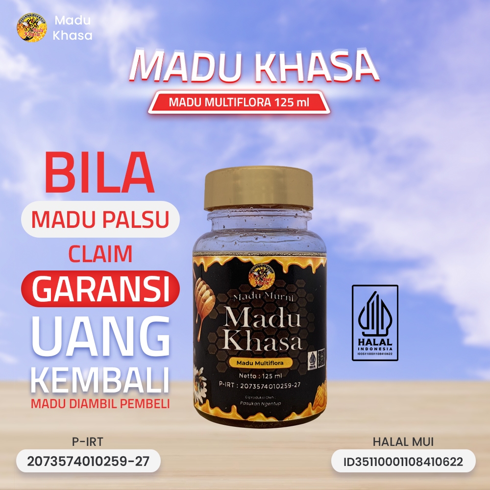 

Madu Multiflora Premium | Murni dan Alami – MADU KHASA 125 ML