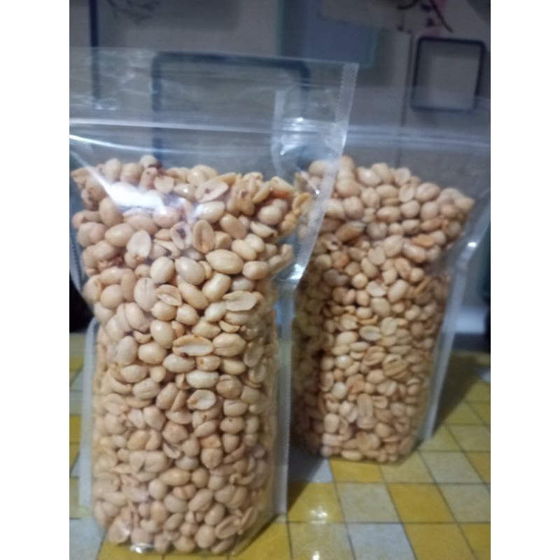 

kacang bawang home Made, kacang bawang besar dan kecil, Snack kacang bawang 225gr