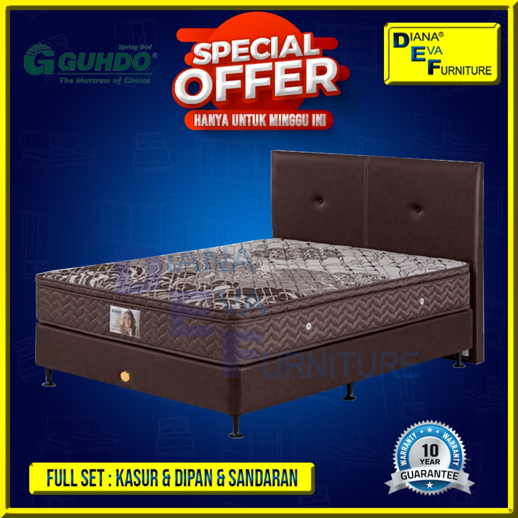 Guhdo Standard Full set Sienna Kasur Springbed