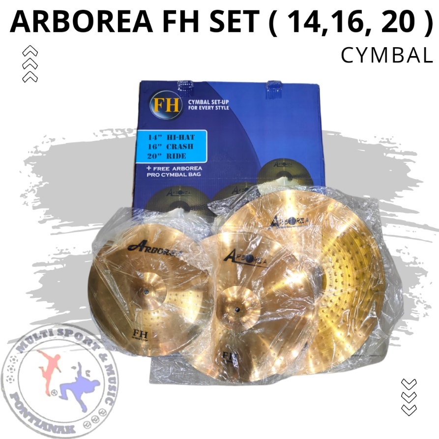 Cymbal Arborea FH Set (14,16,20)