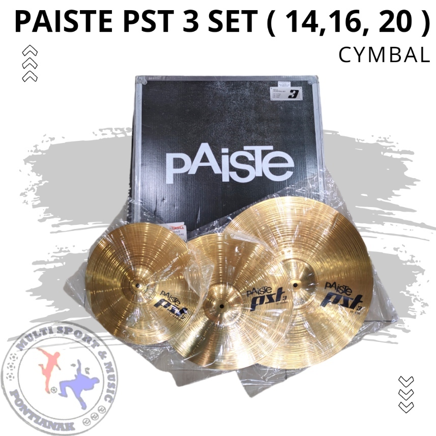 Cymbal Paiste PST 3 SEt (14,16,20)