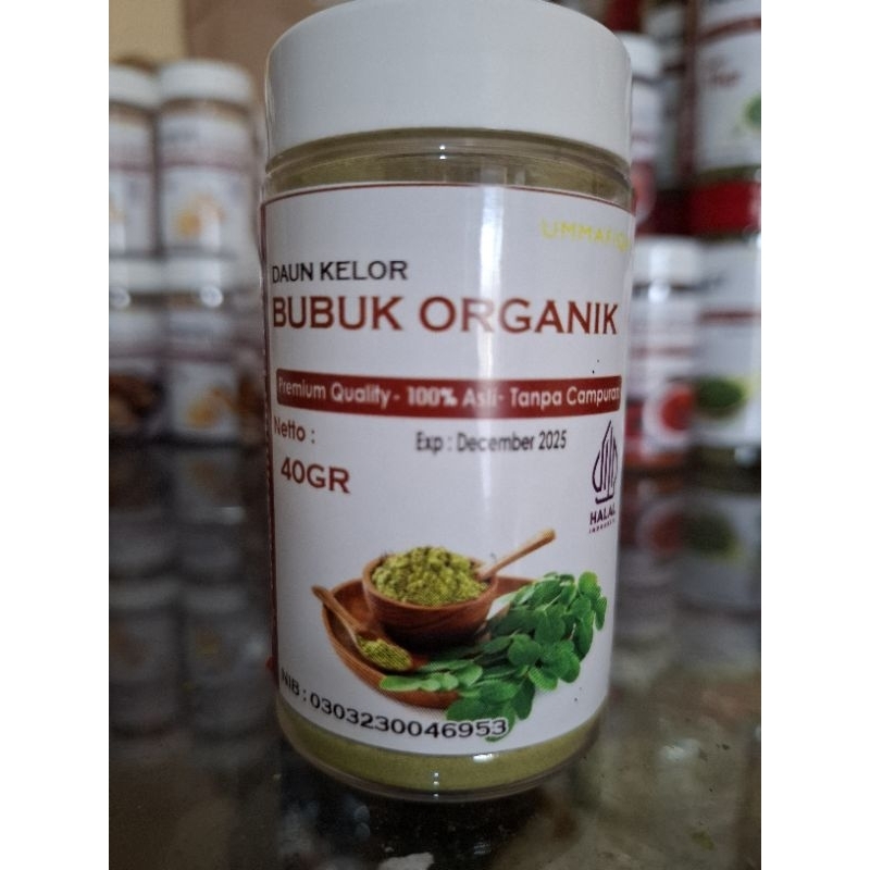 

Daun Kelor Bubuk Organik 40gr