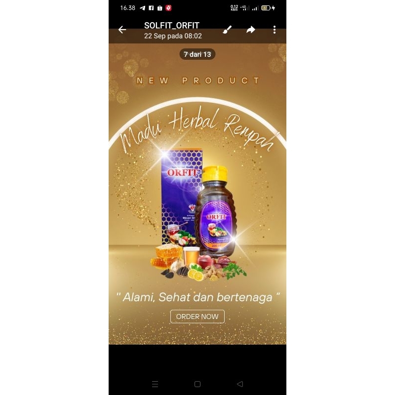 

Herbal rempah ORFIT (250Ml)