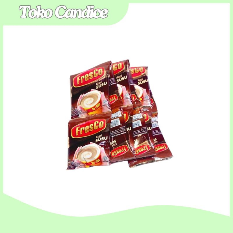 

Fresco Kopi Susu 28 gr(1 Renceng/12 Sachet)