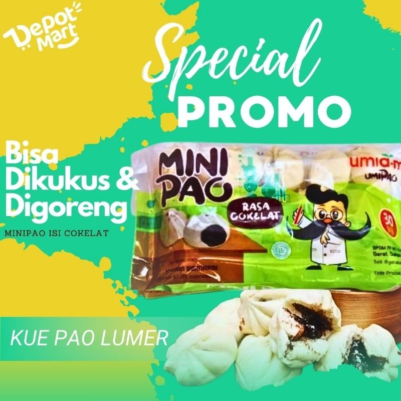 

PROMO Umiami minipao cokelat isi 30pcs