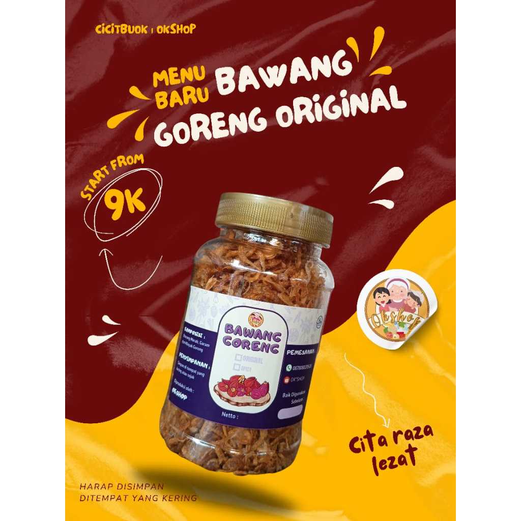 

Bawang Merah Goreng Original 97gr