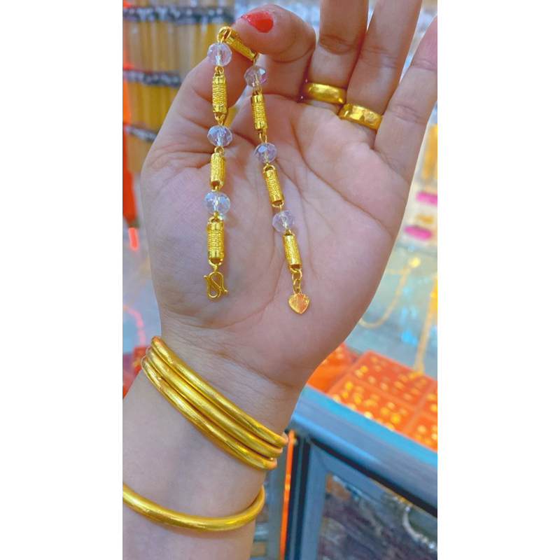 gelang asli lapis kristal