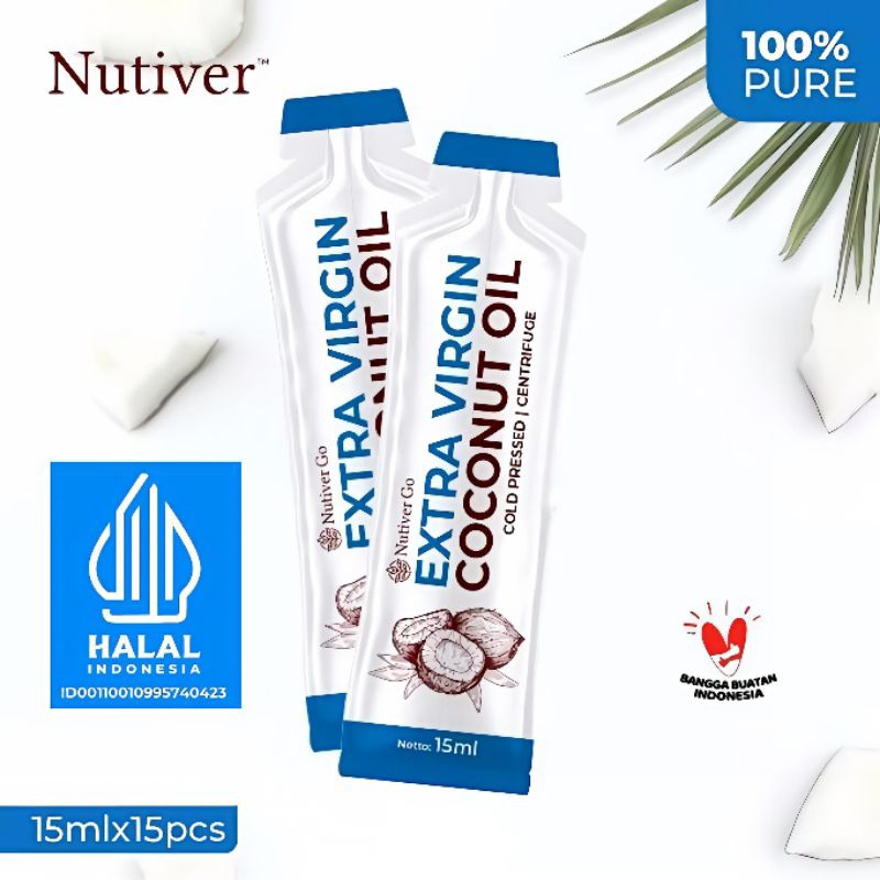 

Minyak Kelapa Extra Virgin Coconut Oil 15ml x 15