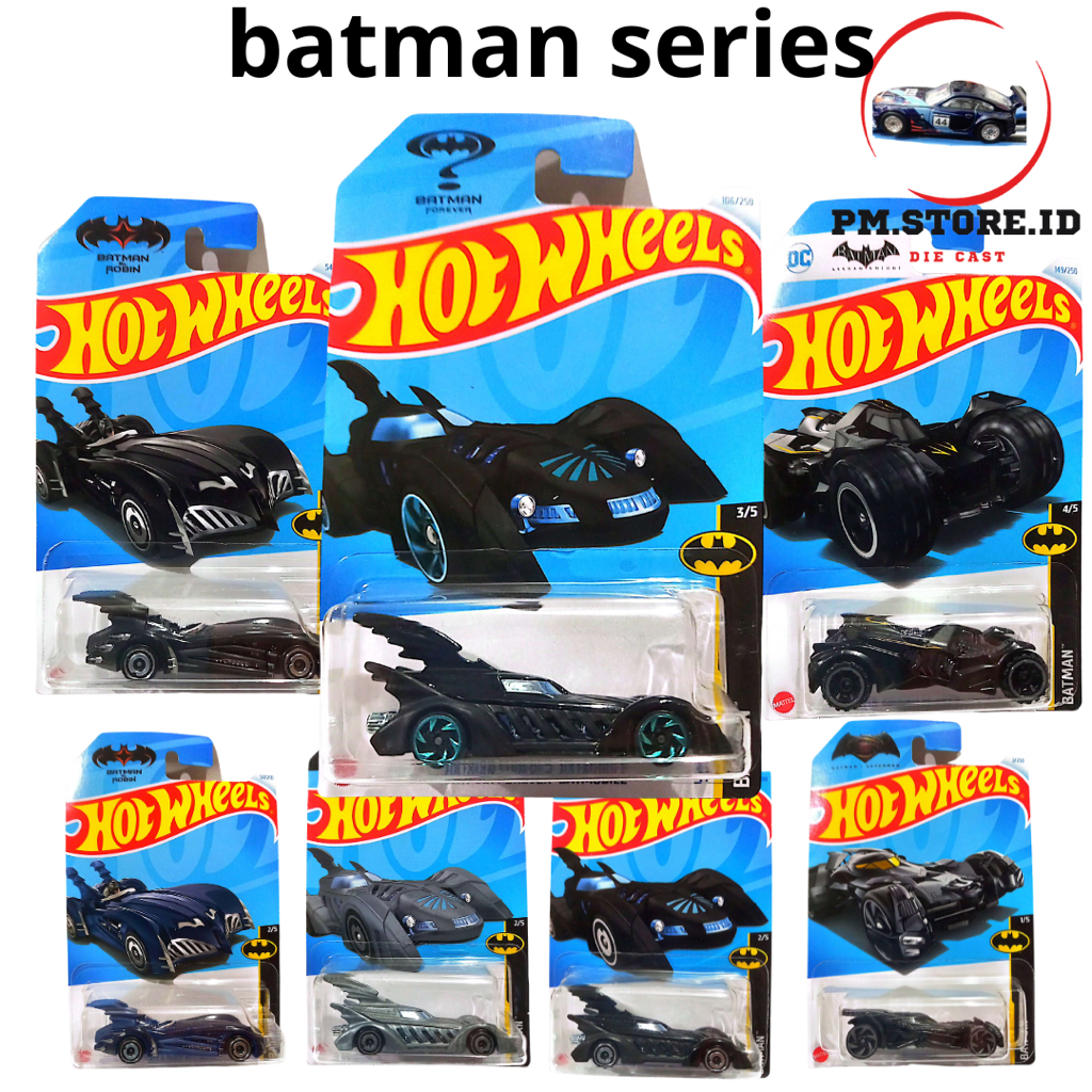 Hot wheels batman series varian mobil batman