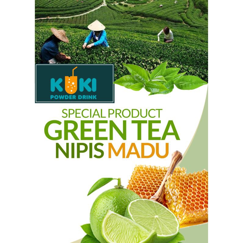 

Green Tea Jeruk Nipis Bubuk Minuman Premium 1kg Halal