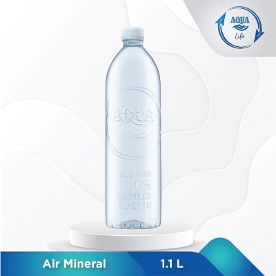 

AQUA Life Air Mineral Pet 1100Ml Air Mineral Recycle 1,1 L Segar Fresh Terbaru