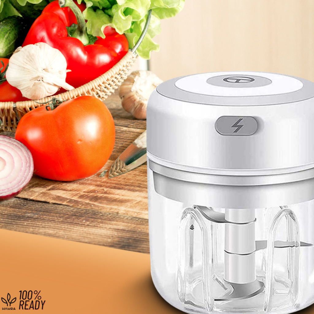 chopper mini Blender Food Chopper / Food Chopper Mini Blender Penggiling Bumbu Electric USB Charge