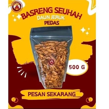

Basreng Seuhah Daun jeruk 500gr