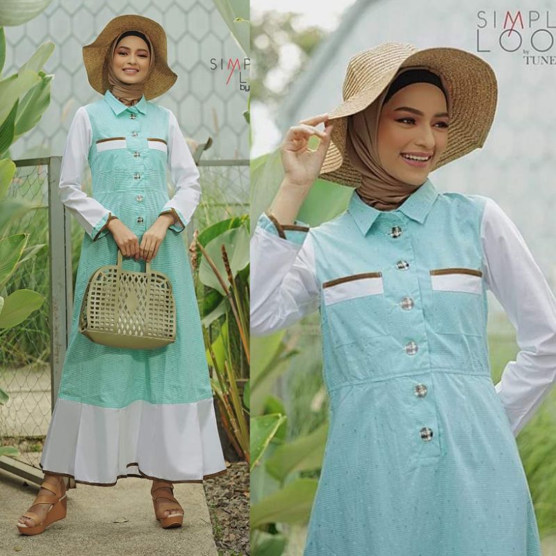 Simply Look Tuneeca SL-0420028 Gamis Sale Dress Muslimah Mewah