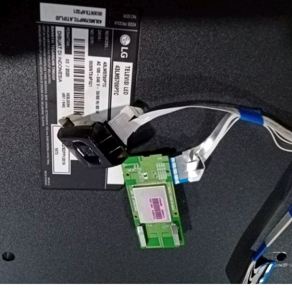 tombol sensor smart Tv LG 43 inc 43LM5700PTC