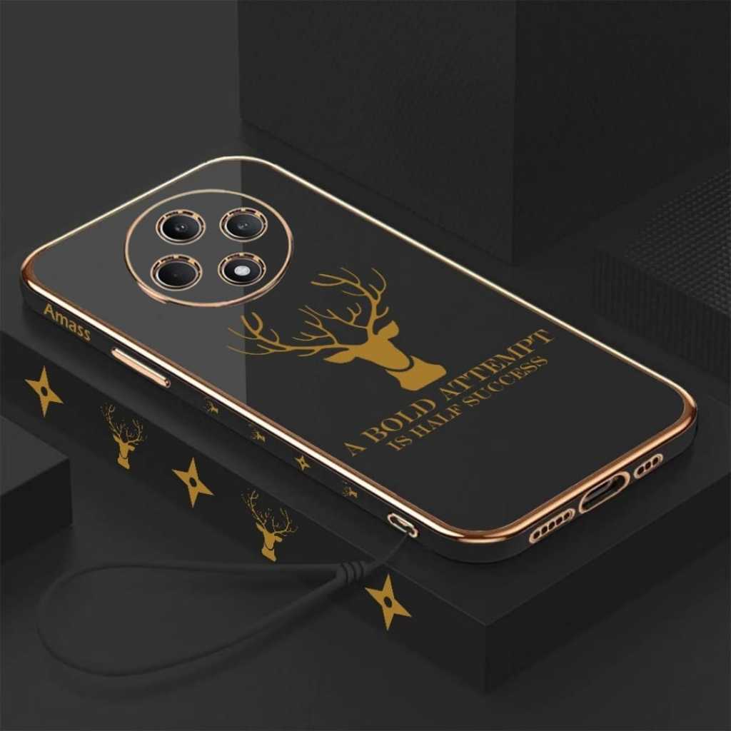 Case OPPO RENO 12F 5G Softcase Silicon Plating Mewah