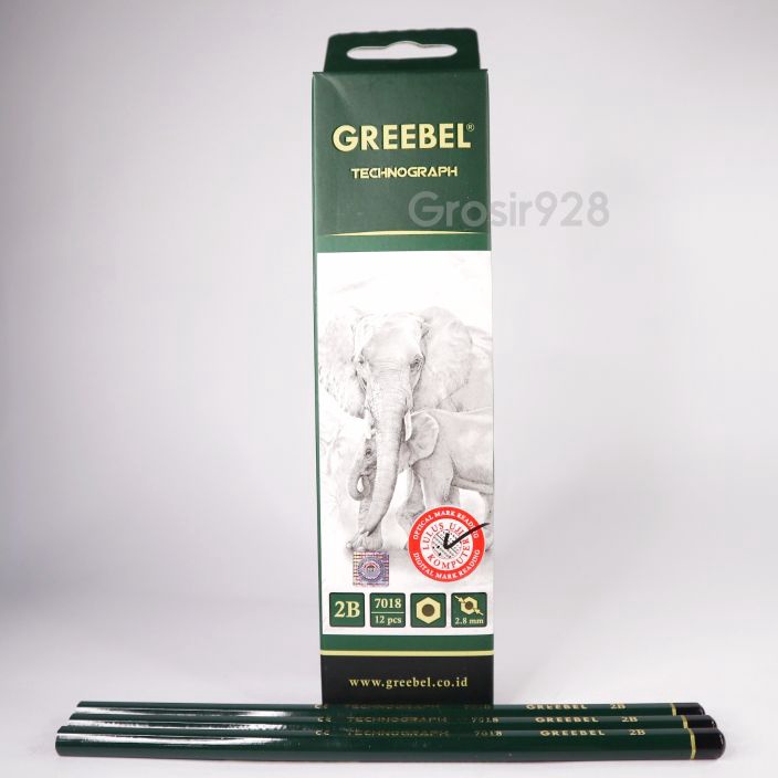 

BONUS PEMBELIAN Per 12 Pencil Pensil 2B Greebel Technograph