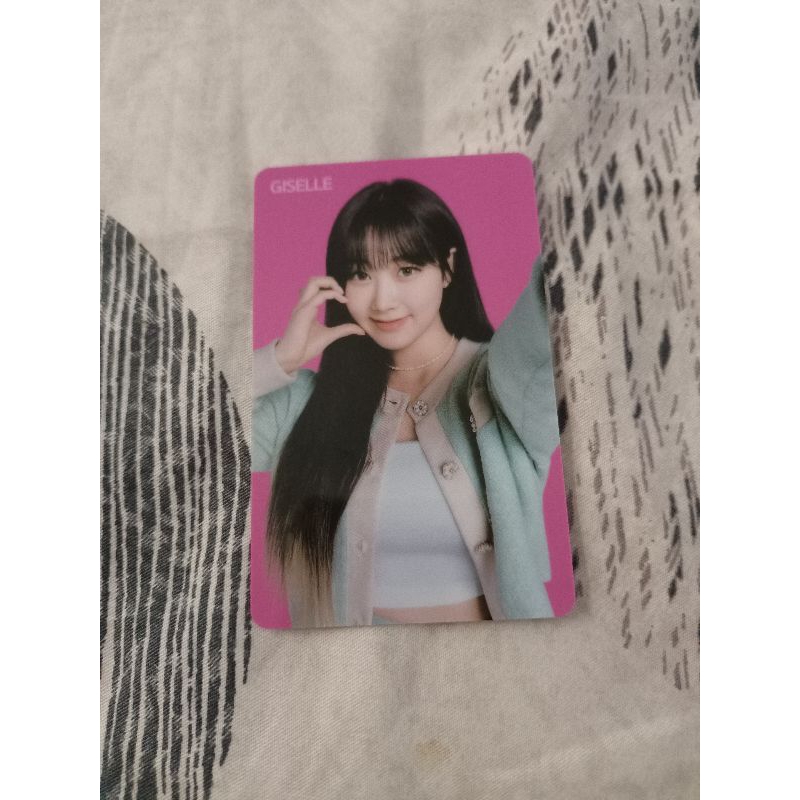 photocard Aespa Giselle