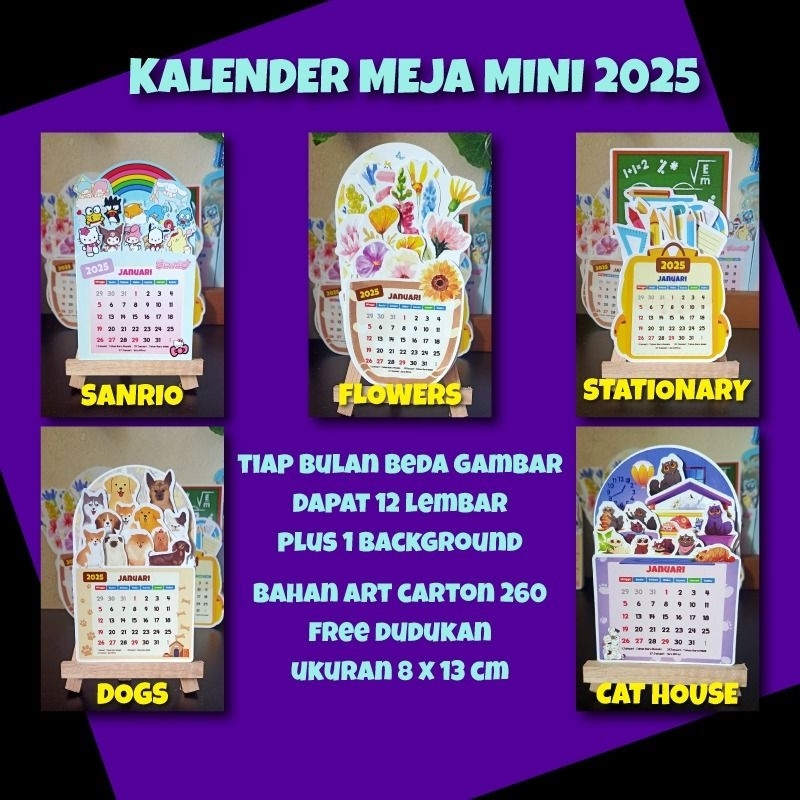 

Kalender Meja Unik Lucu
