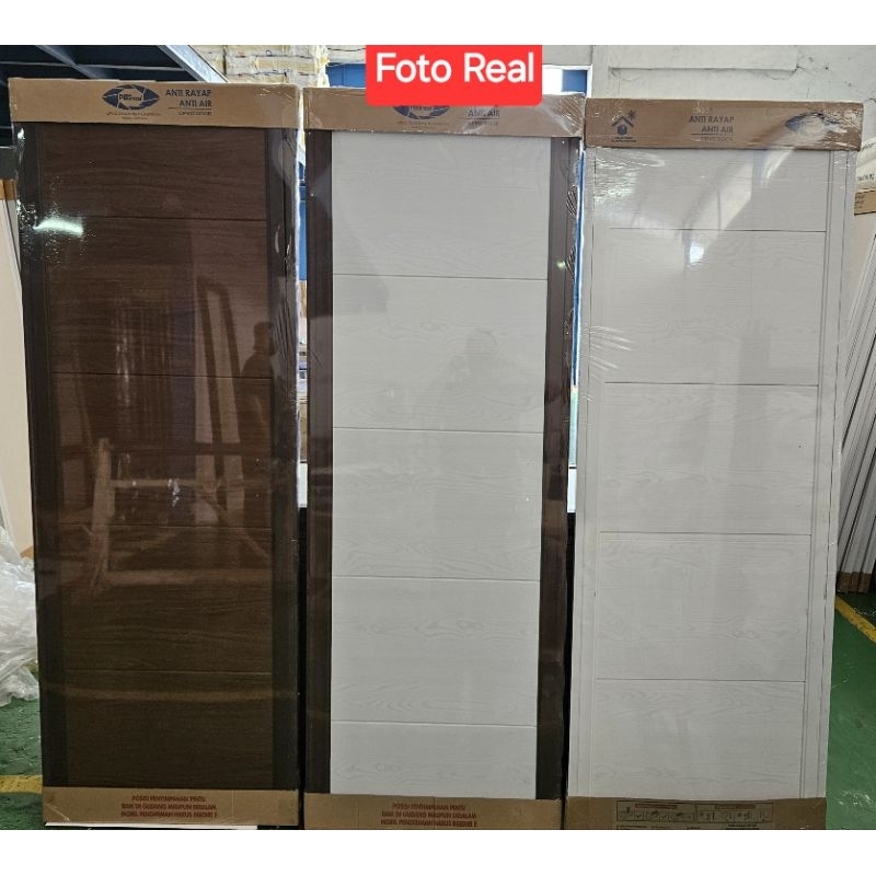 1 SET Pintu UPVC BOARD kamar mandi minimalis