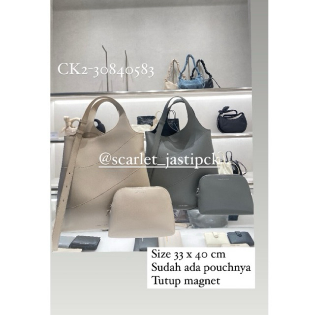 (Jastip CK Original) Tote Bag Trin CK2-30840583 (100% original store) - 583