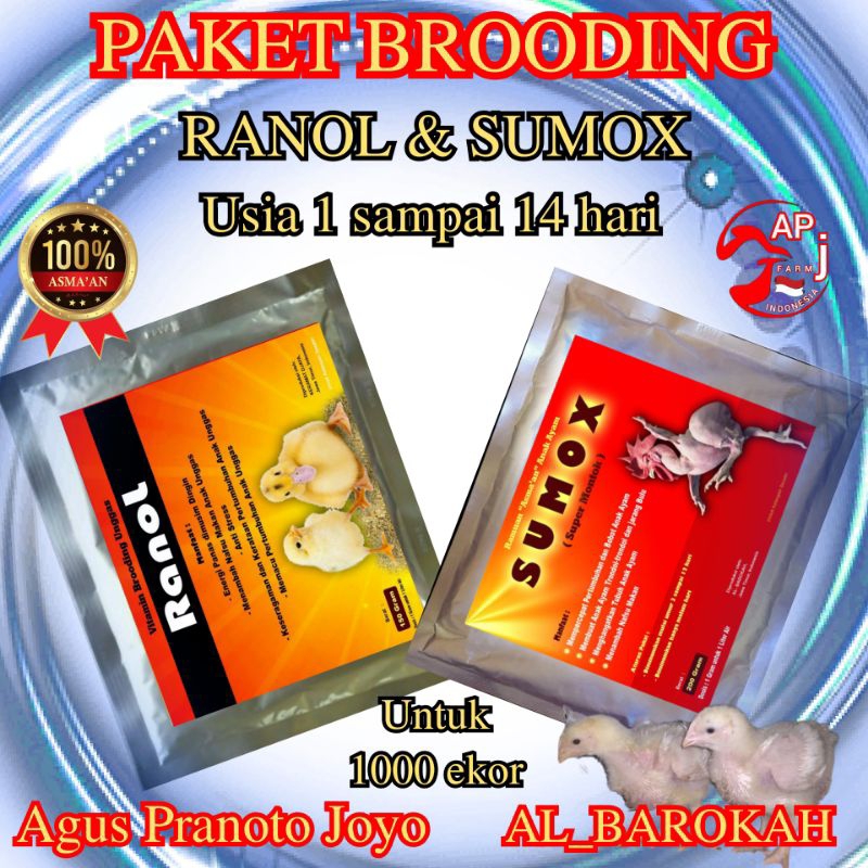 vitamin ayam,vitamin RANOL-SUMOX   vitamin dan suplement ayam Ranol Sumox brooding broiler pejantan 
