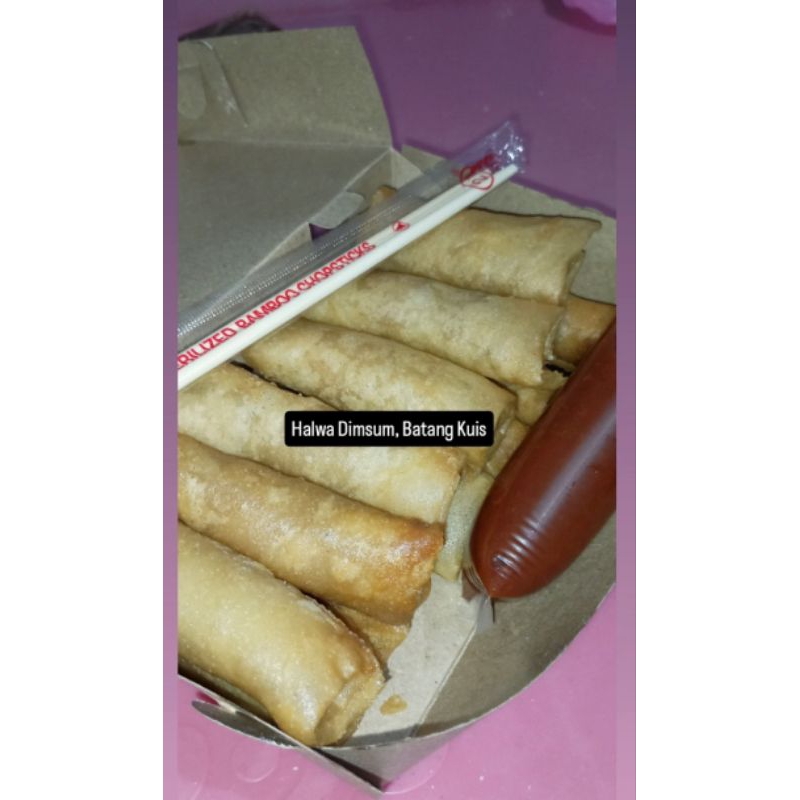 

Lumpia Udang Keju Renyah di Goreng