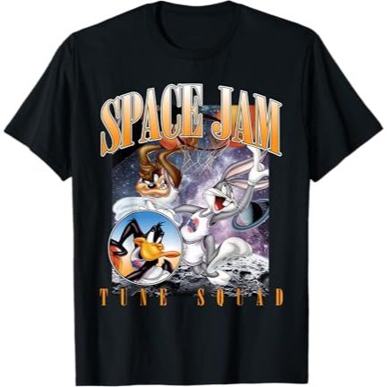 Baju Kaos Distro Space Jam Tune Squad Vintage T-Shirt
