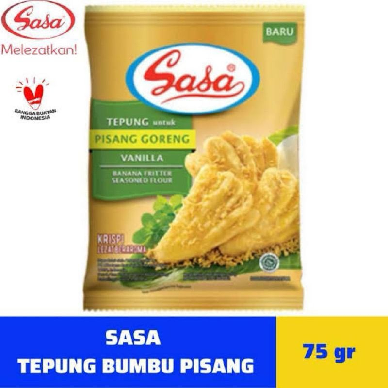 

Sasa Tepung Pisang Goreng Vanilla 75 gr