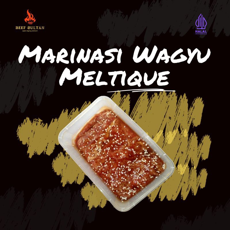 

Marinasi Wagyu Slice Premium 500gr | Beef Wagyu Meltik Karubi Marinasi 500gr | Daging Wagyu Meltik Slice Marinasi BBQ | Beef Slice Premium Marinated | Marinasi Daging Wagyu Slice Premium | Wagyu Meltik Marinasi Bumbu Halal Siap Masak