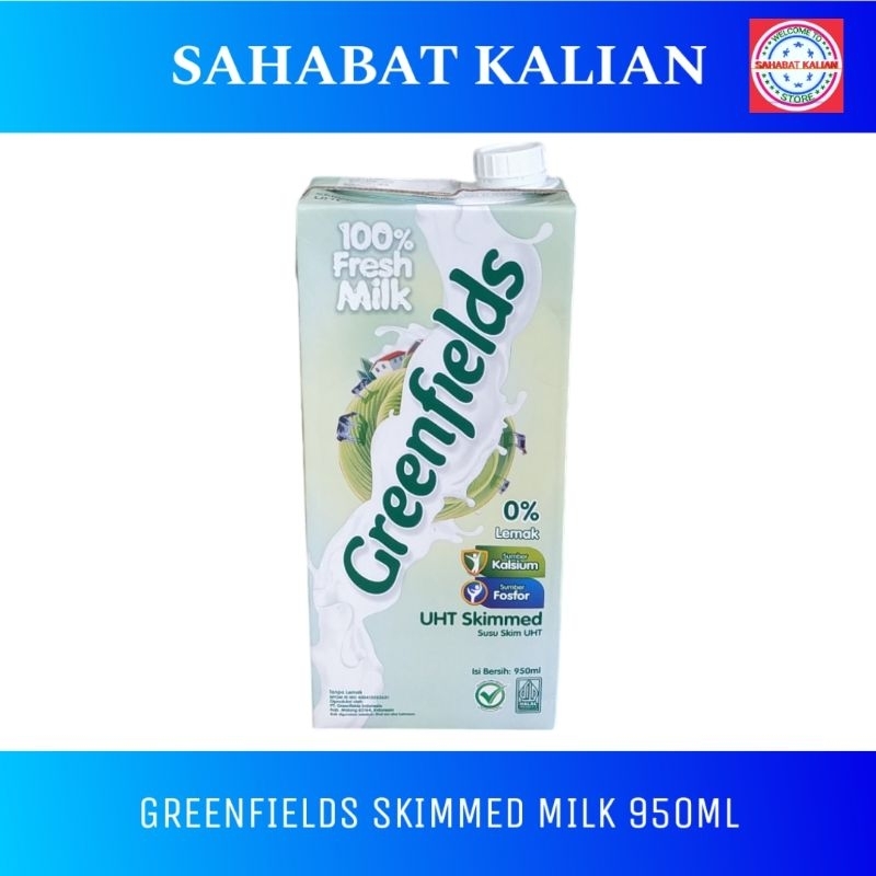 

GREENFIELDS SKIMMED MILK 950ML 1 PCS