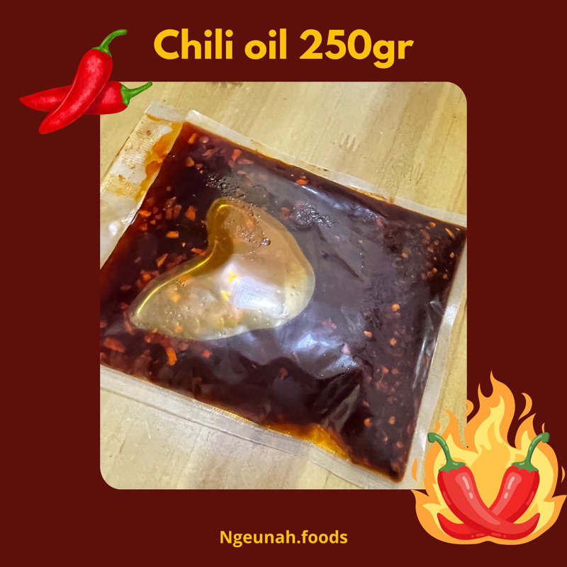 

Chili Oil 250gr BY NGEUNAHFOODS