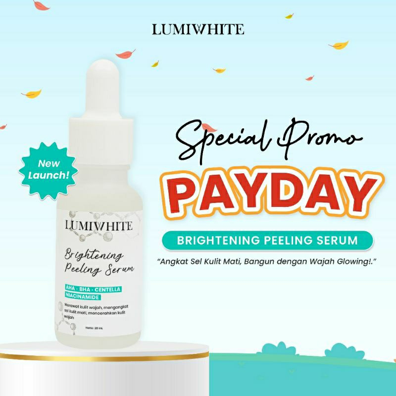 SERUM PEELING LUMIWHITE / SKINCARE LUMIWHITE ORIGINAL 100%