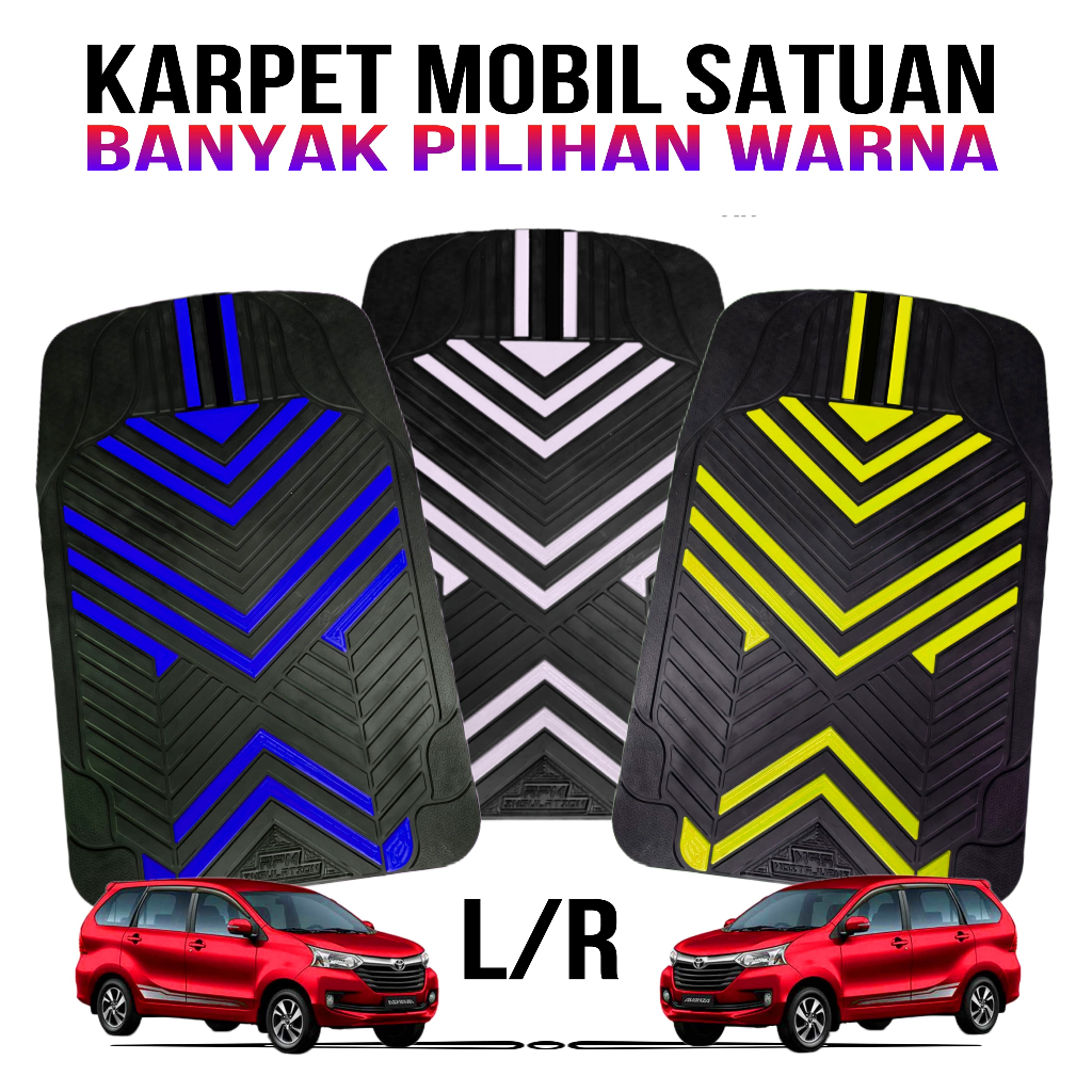 Karpet Mobil Satuan Karet Kualitas Premium