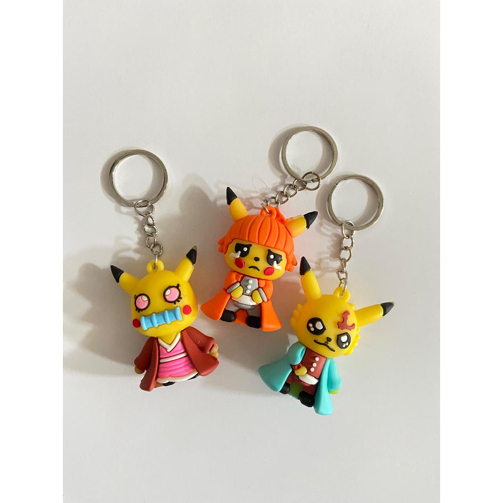 Key Charm Pokemon Pikachu // Gantungan Kunci Pokemon