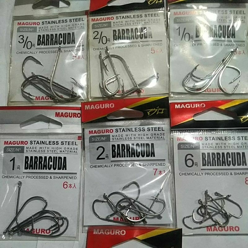 mata kail maguro barracuda stainless steel