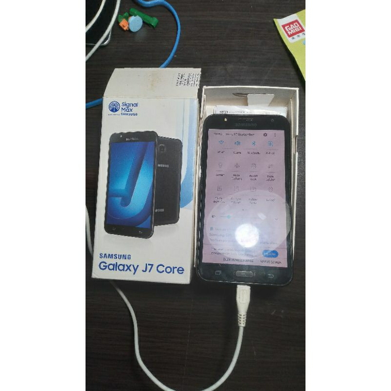 [Second] samsung J7 core BONUS power bank