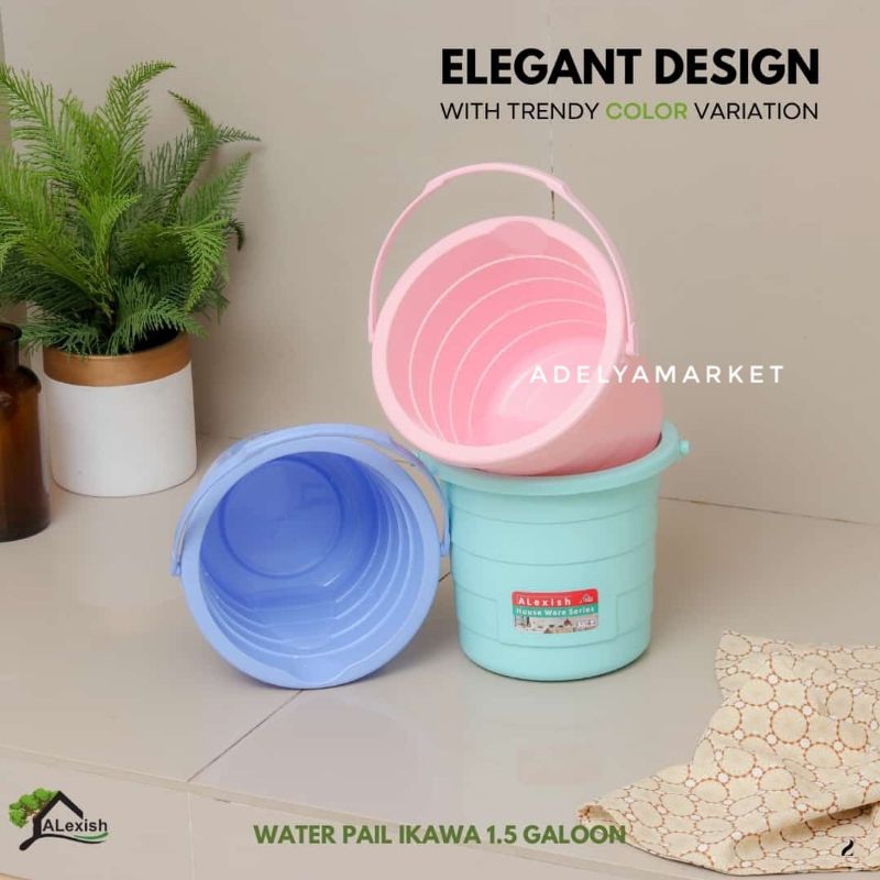 Ember kecil 1,5 galon / ember plastik kecil