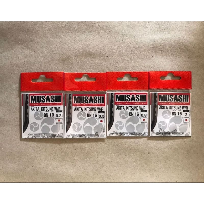 KAIL MUSASHI AKITA KITSUNE 0.3 0.5 0.8 1 2
