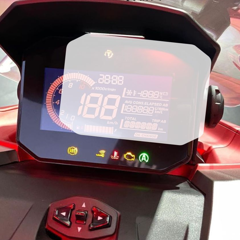 Stiker Antigores Motor ADV 160 Speedometer Sticker Pelindung Speedometer Motor Matic Variasi