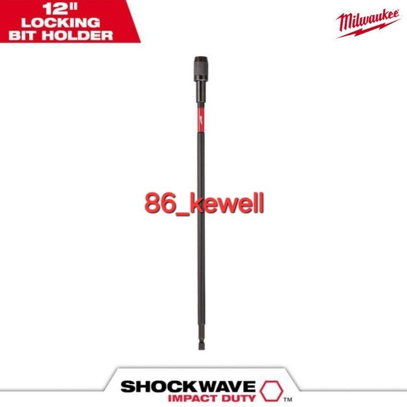 Bit holder Milwaukee 12" (305mm) Auto locking- Quick realese
