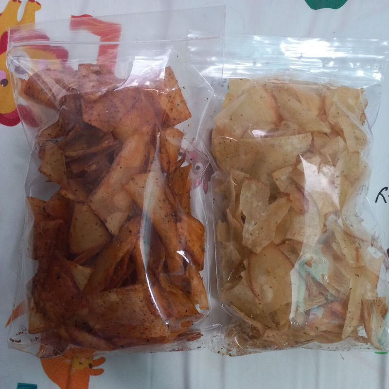 

Keripik Singkong Kriuk Pedas dan Original