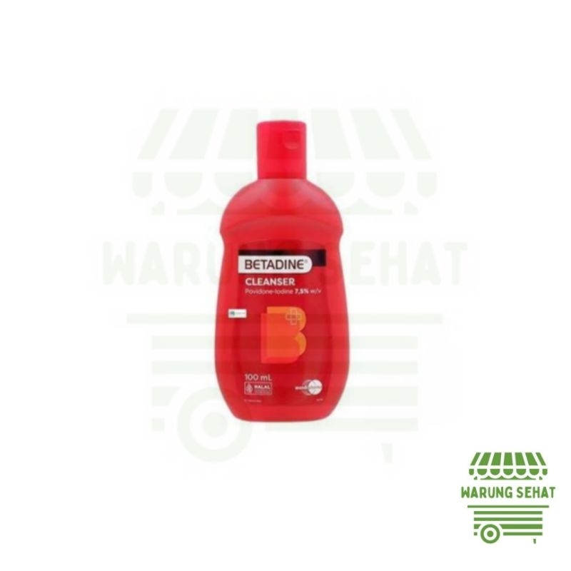 BETADINE Cleanser - Povidone Iodine 7,5% 100ml