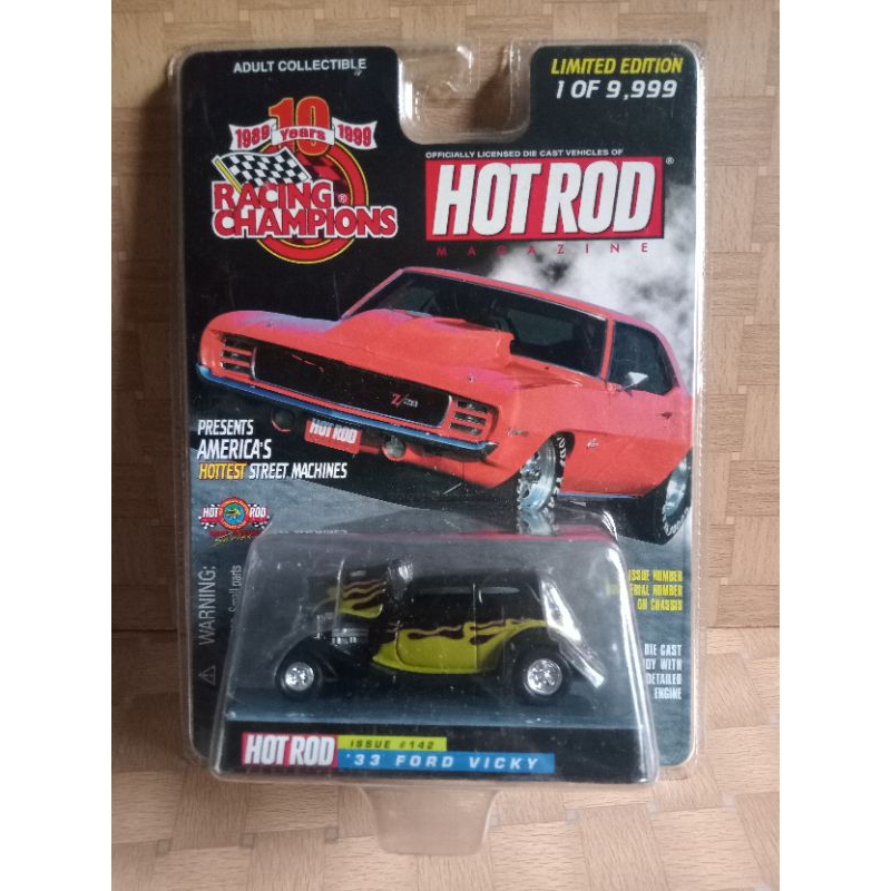 RACING CHAMPIONS 33 FORD VICKY HOT RODS
