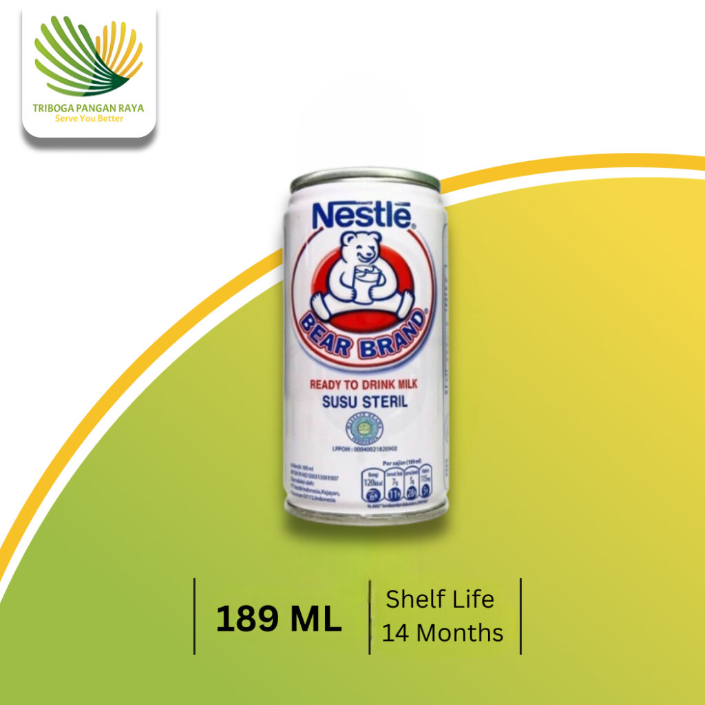 

Bear Brand Susu Steril 189ml