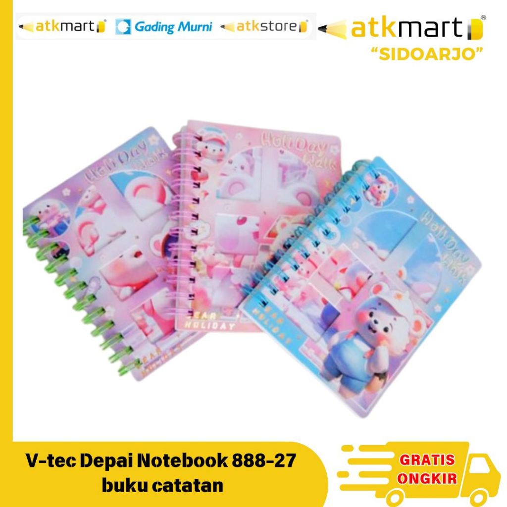 

Vtec Depai Notebook 888-27 buku catatan